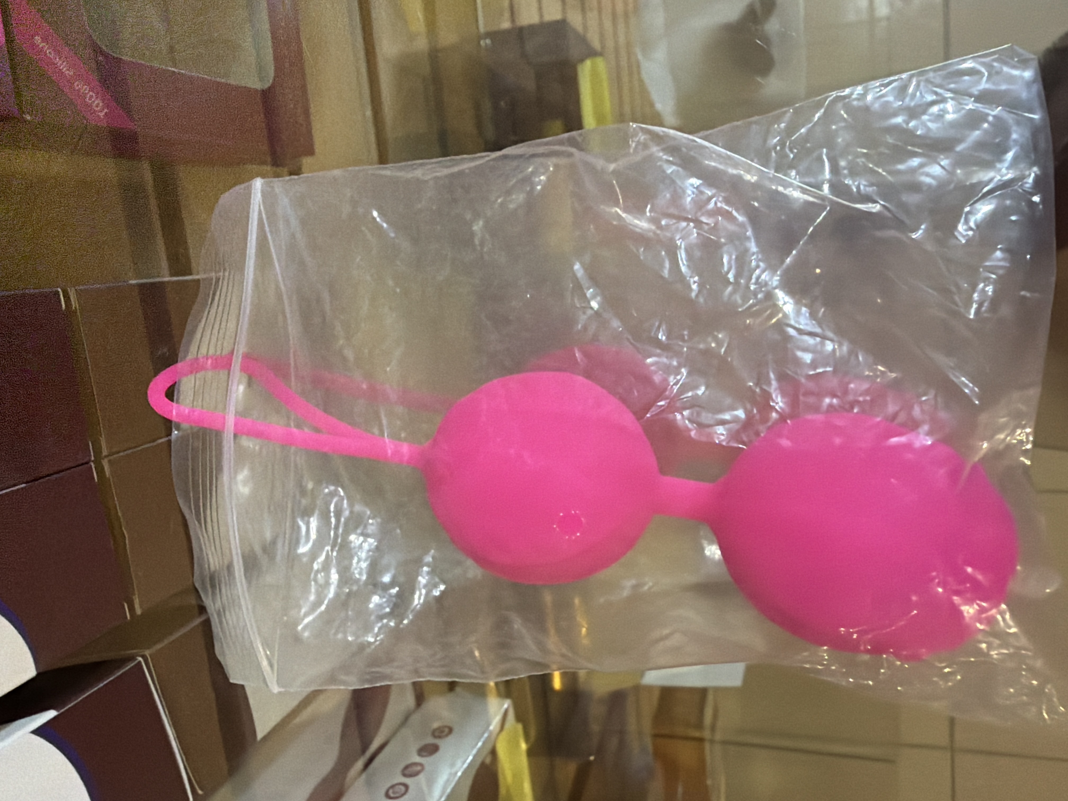 Bolas rosas sex toy