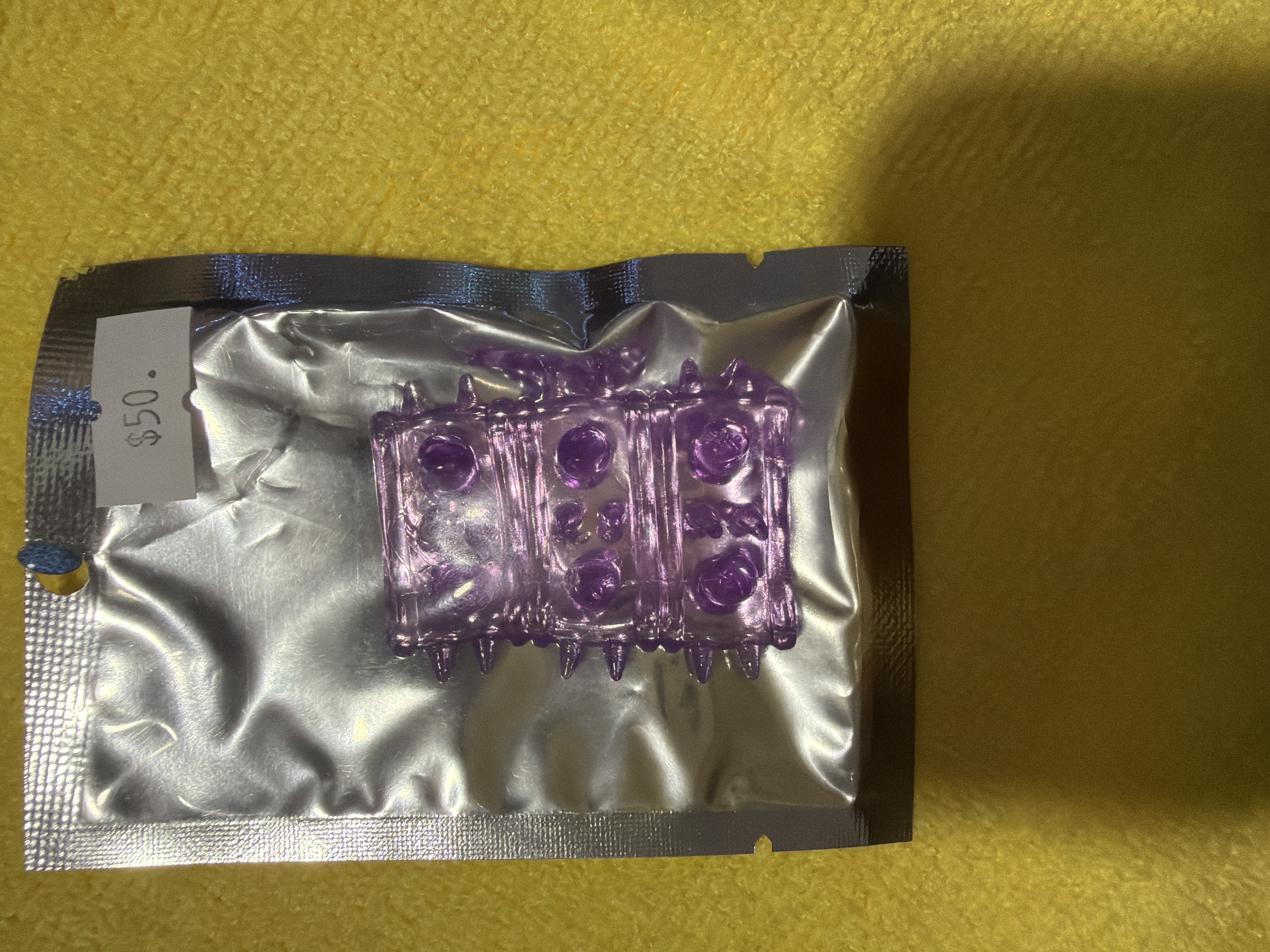Funda perlas morado