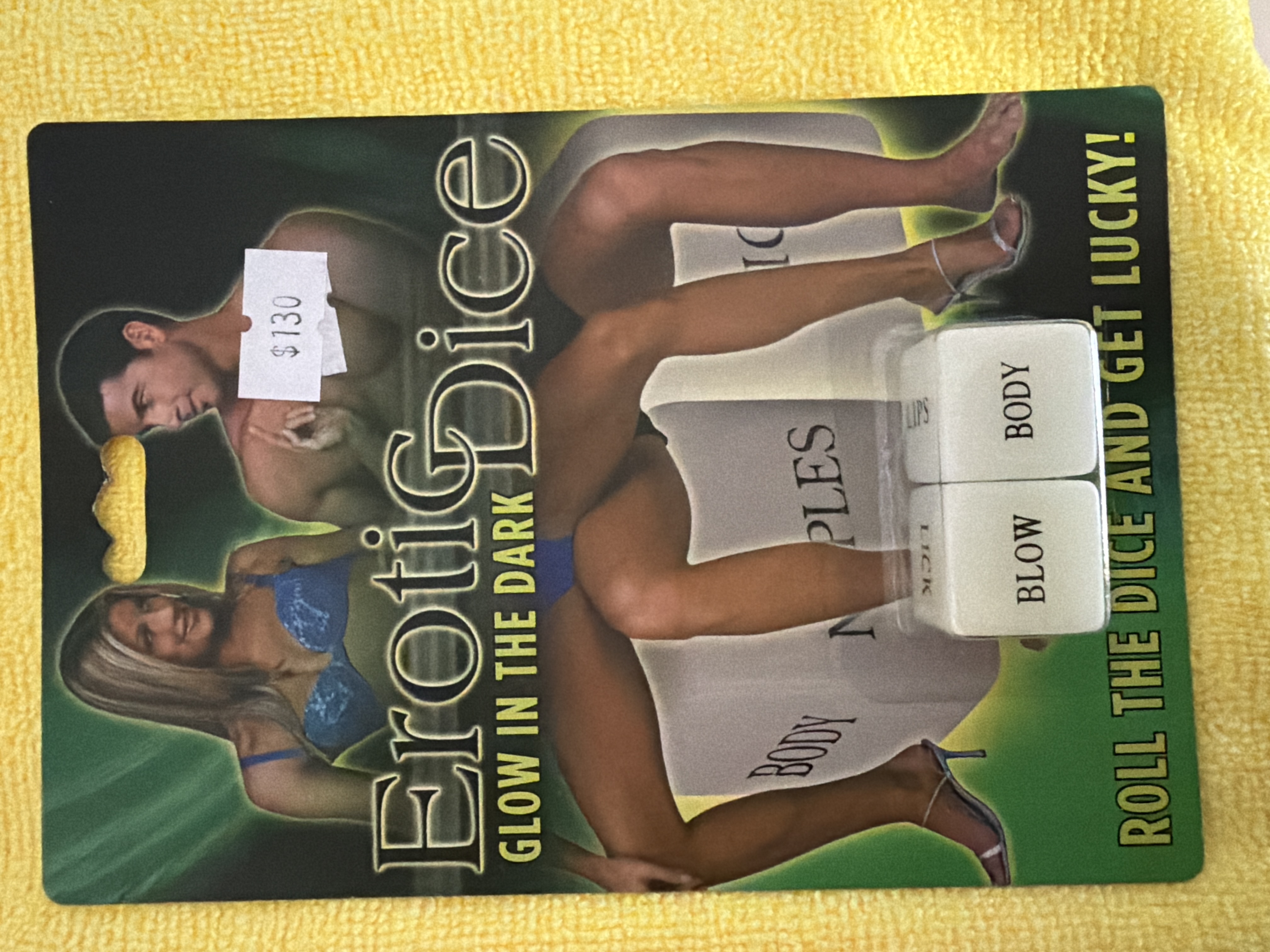 Erotic dice