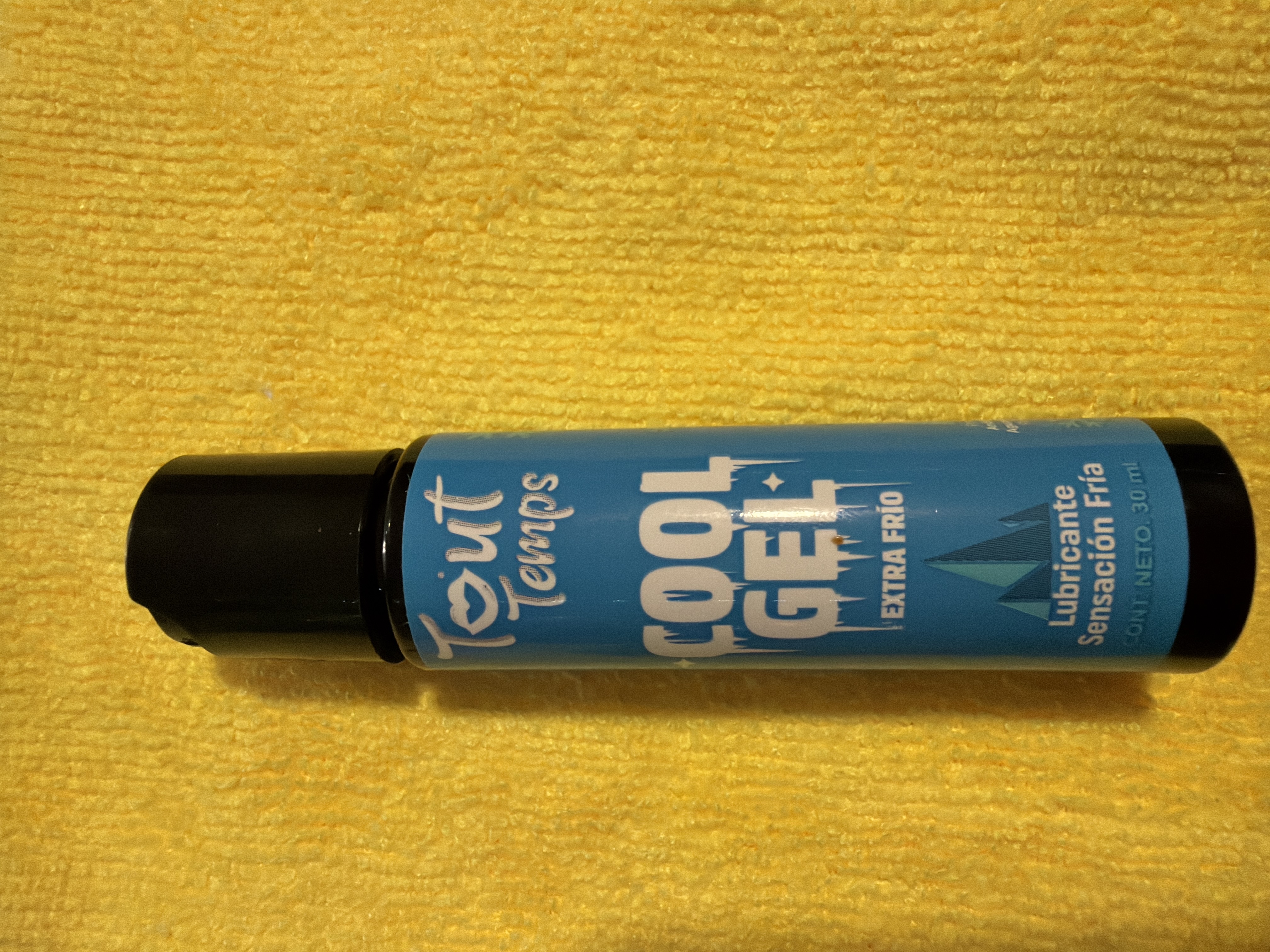 Lubricante, sensación fría