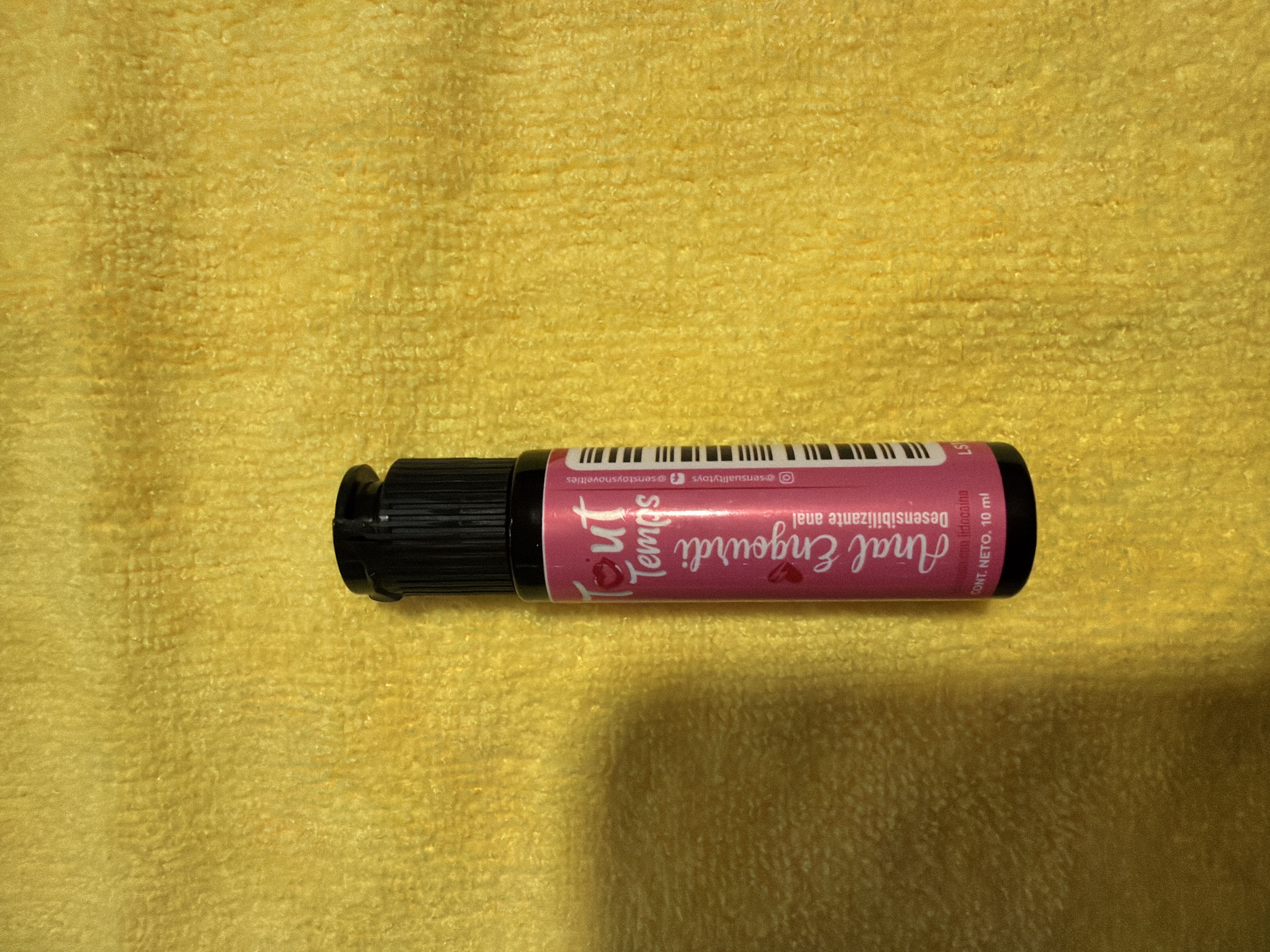 Lubricante anal 10 ml